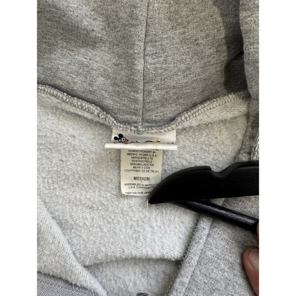 VTG Rare Disney Goofy Parks Zip-Up Embroidered Hoodie Adult M - Picture 4 of 6